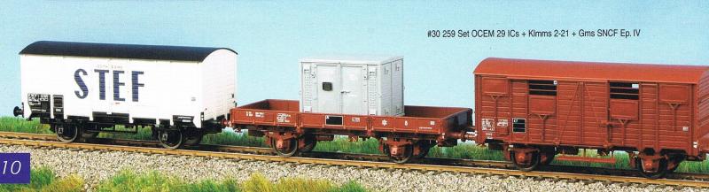 LSmodels 30259 - SNCF Ics29 STEF + Klmms2-21 + Gms29